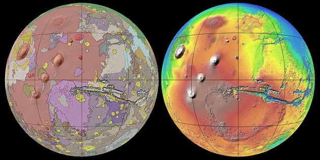 Геологический атлас Марса