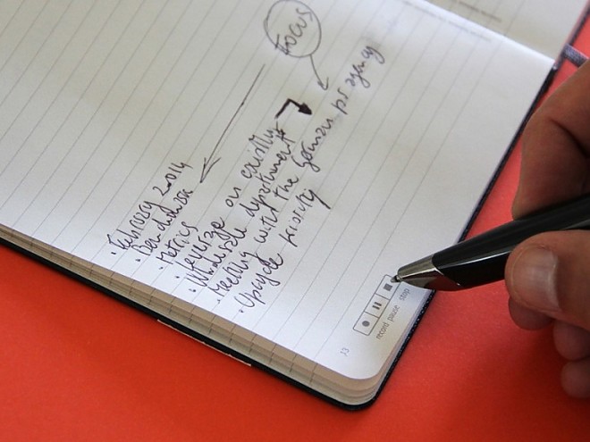 записная книжка Moleskine Livescribe 