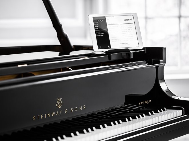 Рояль Steinway с системой Spirio