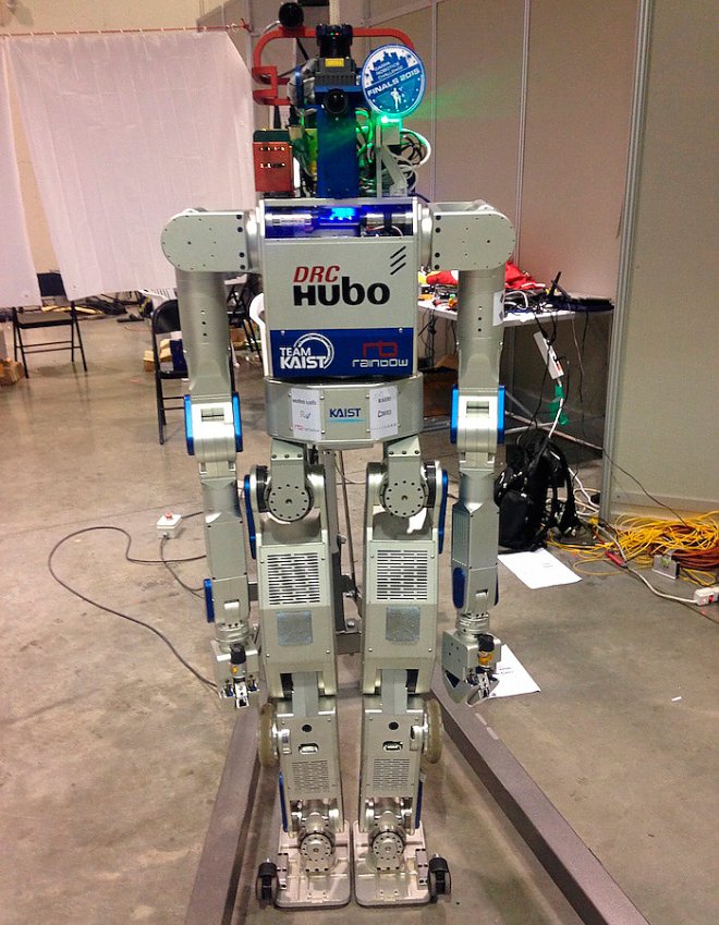 Победитель соревнований робот Kaist