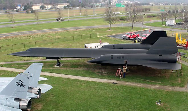 Транспортировка SR-71