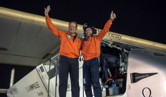 Экипаж Solar Impulse 2