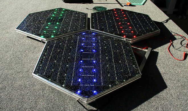 Фрагмент Solar Roadways