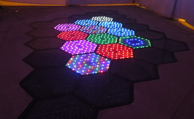 Фрагмент Solar Roadways