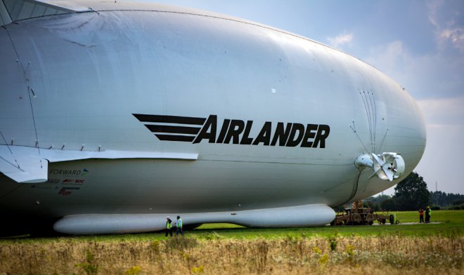 Airlander 10 при аварии