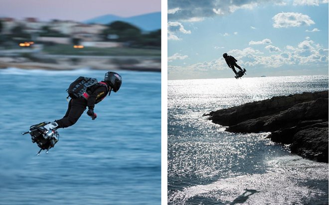 Flyboard Air над океаном