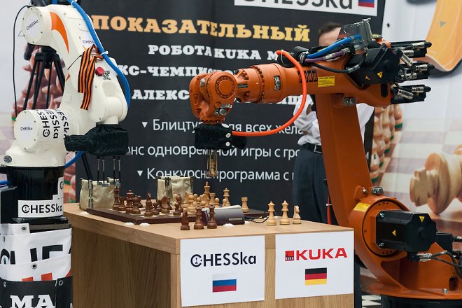 Поединок с роботом Kuka