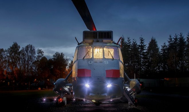 Helicopter Glamping