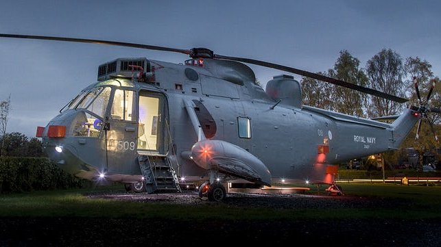 Helicopter Glamping