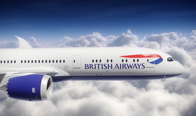 Самолет British Airways