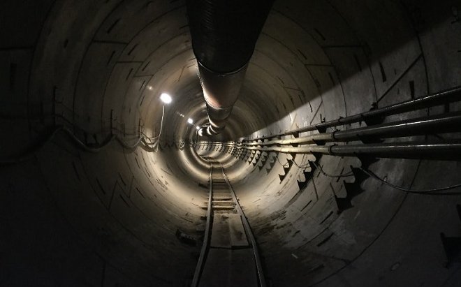 Тестовый тоннель The Boring Company