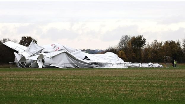 Падение Airlander 10