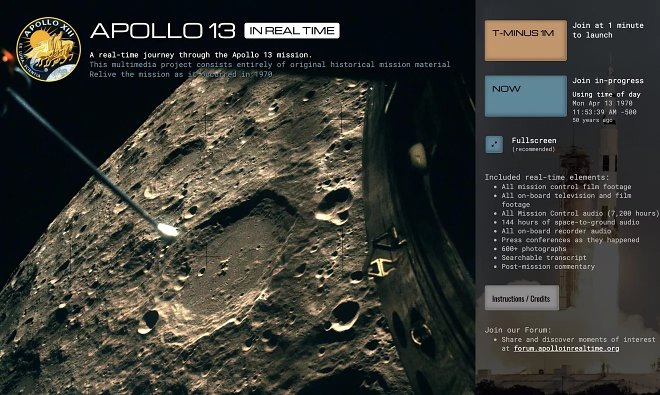 Apollo 13 in Real Time