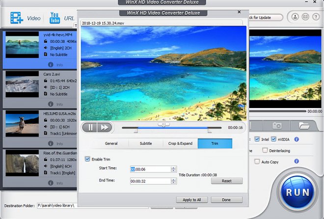  WinX HD Video Converter