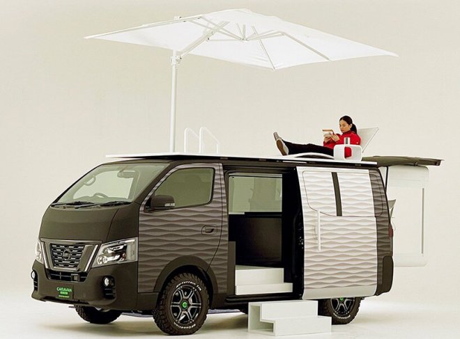 Nissan Caravan NV350 Office Pod Concept 