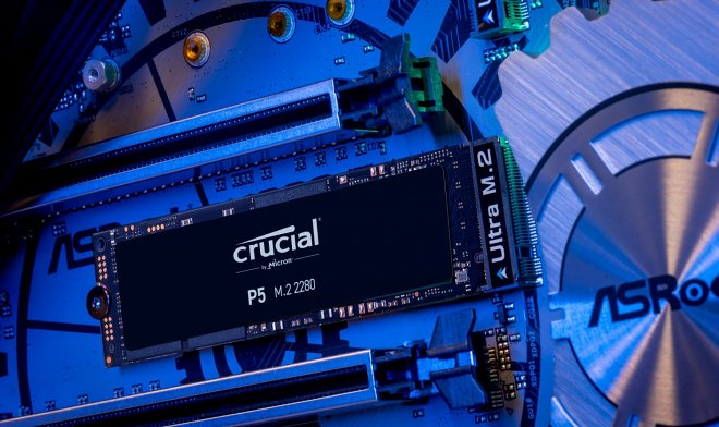 SSD-накопитель Crucial P5