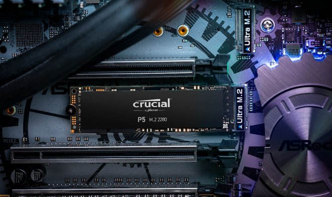 SSD-накопитель Crucial P5