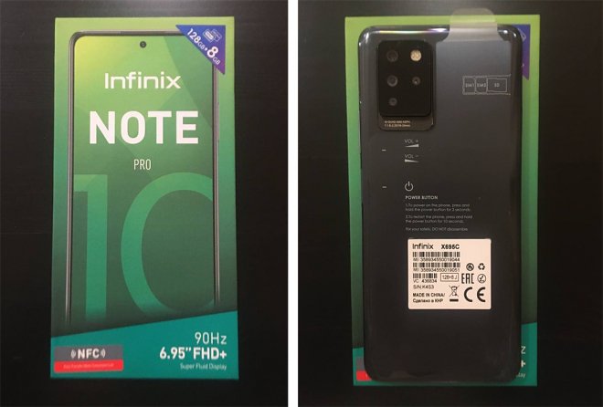 Infinix Note 10 Pro