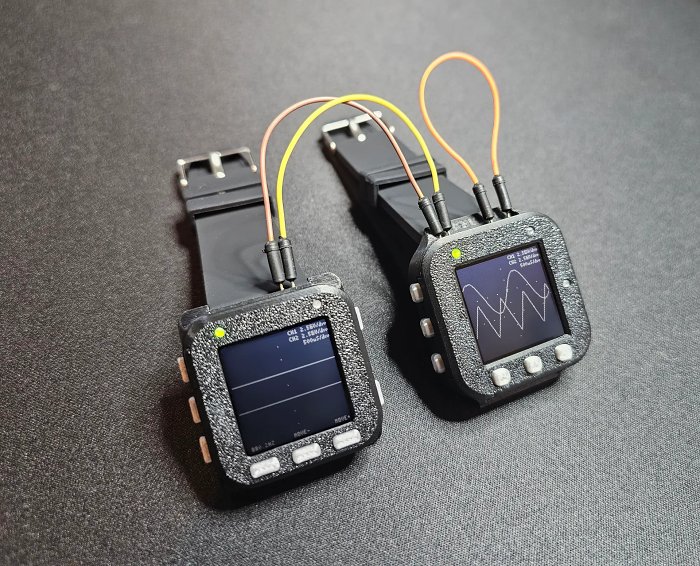 Oscilloscope Watch