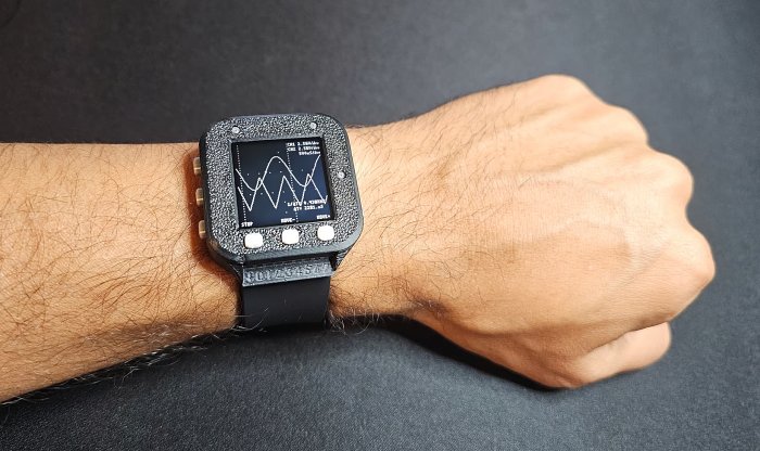 Oscilloscope Watch